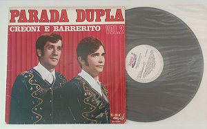 Disco de Vinil Parada Dupla Vol. 2 / Estrela da Guia [1984] - Creoni e Barrerito Interprete Creoni e Barrerito (1984) [usado]