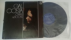 Disco de Vinil Caras e Bocas [1977] - Gal Costa Interprete Gal Costa (1977) [usado]