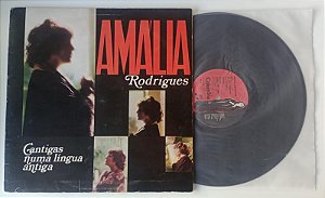 Disco de Vinil Cantigas Numa Língua Antiga [1977] - Amália Rodrigues Interprete Amália Rodrigues (1977) [usado]