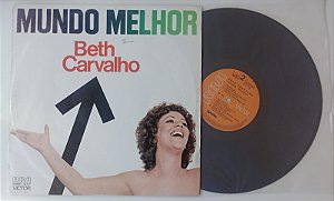 Disco de Vinil Mundo Melhor [1976] - Beth Carvalho Interprete Beth Carvalho (1976) [usado]