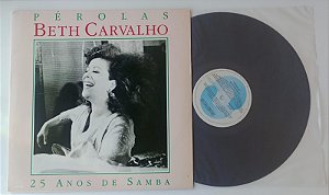 Disco de Vinil Pérolas / 25 Anos de Samba [1992] - Beth Carvalho Interprete Beth Carvalho (1992) [usado]