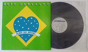 Disco de Vinil Alma do Brasil [1988] - Beth Carvalho Interprete Beth Carvalho (1988) [usado]
