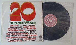 Disco de Vinil 20 Hits On Parade [coletânea Internacional 1976] Interprete Vários Artistas (1976) [usado]