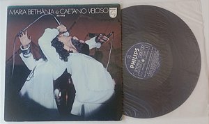 Disco de Vinil ao Vivo [1978] - Maria Bethânia e Caetano Veloso Interprete Maria Bethânia e Caetano Veloso (1978) [usado]