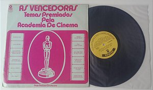 Disco de Vinil as Vencedoras (temas Premiados pela Academia de Cinema) 1976 Interprete Vários Artistas (1976) [usado]