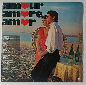 Disco de Vinil Amour, Amore, Amor [1987] Coletânea Musicas Românticas Interprete Vários Artistas (1987) [usado]