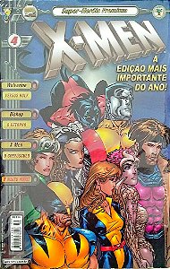 Gibi X-men #4 Super-heróis Premium Autor (2000) [seminovo]