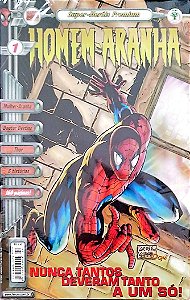 Gibi Homem-aranha #1 Super-heróis Premium Autor (2000) [seminovo]