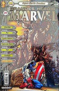 Gibi Grandes Heróis Marvel #11 - Super-heróis Premium Autor (2001) [usado]