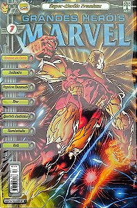 Gibi Grandes Heróis Marvel #7 - Super-heróis Premium Autor (2001) [usado]