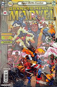Gibi Grandes Heróis Marvel #16 - Super-heróis Premium Autor (2001) [usado]