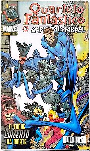 Gibi Quarteto Fantástico e Capitão Marvel #5 Autor (2002) [usado]