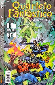 Gibi Quarteto Fantástico e Capitão Marvel #16 Autor (2003) [usado]