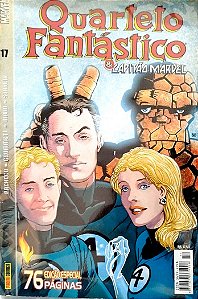 Gibi Quarteto Fantástico e Capitão Marvel #17 Autor (2003) [usado]