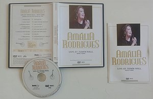 Dvd Amália Rodrigues - Live At Town Hall / New York Editora [usado]