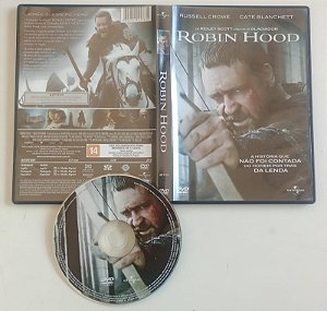 Dvd Robin Hood [2010] Editora Ridley Scott [seminovo]