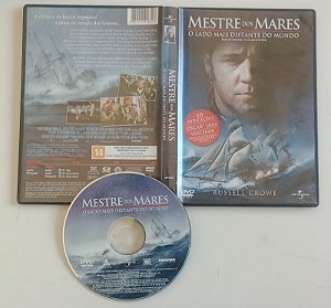 Dvd Mestre dos Mares Editora Peter Weir [seminovo]
