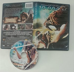 Dvd 10.000 A.c. Editora Roland Emmerich [seminovo]