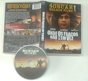 Dvd onde os Fracos Não Têm Vez Editora Joel Coen e Ethan Coen [usado]