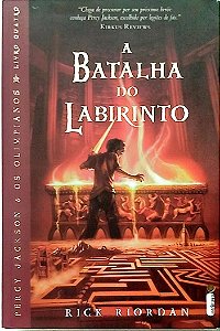 Livro a Batalha do Labirinto - Percy Jackson e os Olimpianos Livro 4 Autor Riordan, Rick (2010) [seminovo]