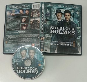 Dvd Sherlock Holmes (2009) Editora Warner Bros. [usado]