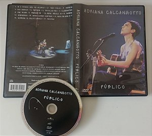 Dvd Adriana Calcanhotto - Público Editora Susana Moraes, Jodele Larcher [usado]