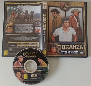 Dvd Bonanza - Justiça no Deserto Editora Lewis Allen [usado]