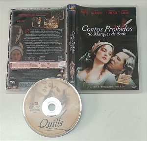 Dvd Contos Proibidos do Marquês de Sade Editora Philip Kaufman [seminovo]