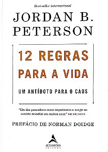Livro 12 Regras para a Vida Autor Peterson, Jordan B. (2018) [usado]