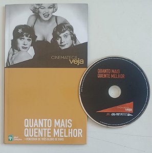 Dvd Quanto Mais Quente Melhor - Coleção Abril Cinemateca Editora Billy Wilder [usado]