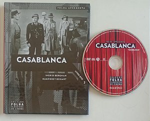 Dvd Casablanca - Coleção Clássicos do Cinema Editora Michael Curtiz [seminovo]