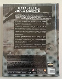 Dvd Gata em Teto de Zinco Quente - Coleção Clássicos do Cinema Editora Richard Brooks [seminovo]