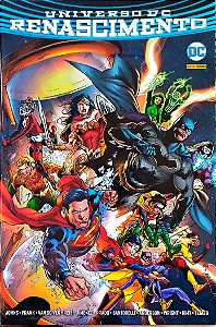 Gibi Universo Dc Renascimento - Capa Variante Autor (2017) [seminovo]