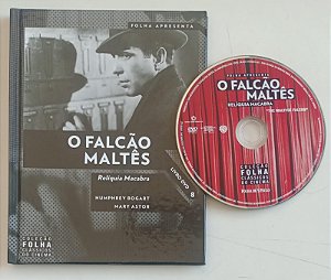 Dvd o Falcão Maltês - Coleção Clássicos do Cinema Editora John Huston [seminovo]
