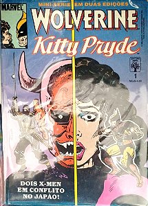 Gibi Wolverine e Kitty Pride #1 Autor (1989) [usado]