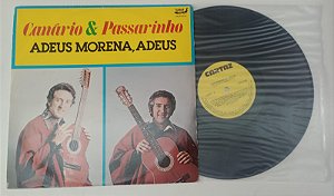 Disco de Vinil Adeus Morena, Adeus - Canário e Passarinho Interprete Canário e Passarinho [usado]