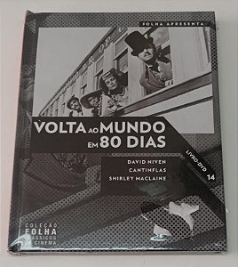 Dvd Volta ao Mundo em 80 Dias - Coleção Clássicos do Cinema Editora Michael Anderson [novo]