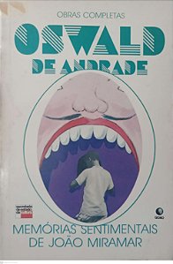 Livro Memórias Sentimentais de João Miramar Autor Andrade, Oswald de (1990) [usado]