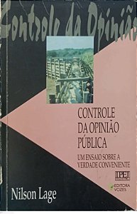 Livro Controle da Opinião Pública Autor Lage, Nilson (1998) [usado]