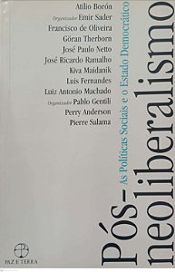 Livro Pós-neoliberalismo: as Políticas Sociais e o Estado Democrático Autor Sader [org.], Emir (1996) [usado]
