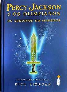 Livro os Arquivos do Semideus - Percy Jackson e os Olimpianos Autor Riordan, Rick (2010) [seminovo]