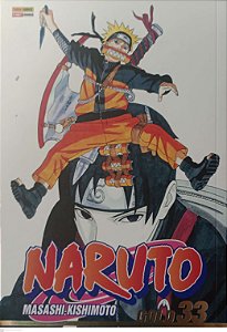 Gibi Naruto #33 Gold Autor Masashi Kishimoto (2021) [seminovo]