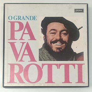 Disco de Vinil [box C/ 6 Lps] o Grande Pavarotti Interprete Luciano Pavarotti (1982) [usado]