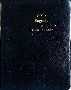 Livro Bíblia Sagrada e Chave Bíblica Autor Vários (1969) [usado]