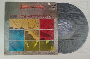 Disco de Vinil Cobra de Vidro [1978] Interprete Mpb4 e Quarteto em Cy (1978) [usado]