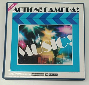 Disco de Vinil [box 8 Lps] Action ! Camera ! Music ! Interprete Vários Artistas (1980) [usado]