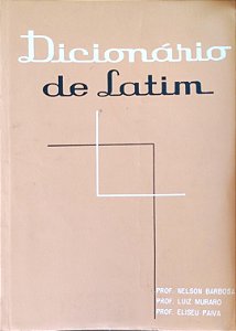 Livro Dicionário de Latim Autor Barbosa, Prof. Nelson [usado]