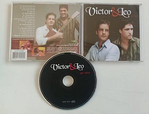Cd ao Vivo - Victor e Leo Interprete Victor e Leo [usado]
