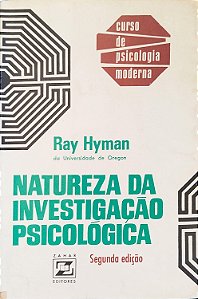 Livro Natureza da Investigação Psicológica Autor Hyman, Ray (1973) [usado]