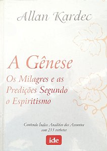 Livro a Gênese Autor Kardec, Allan (2018) [seminovo]